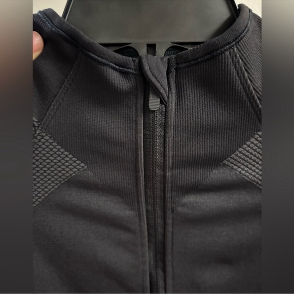 Lululemon Ready To Run‎ Jacket Pinpoint black gray size 2 A280 - Picture 6 of 12